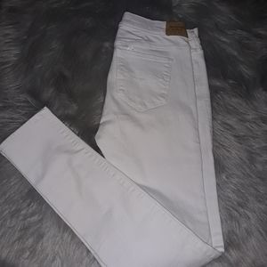 Abercrombie & Fitch white jeans